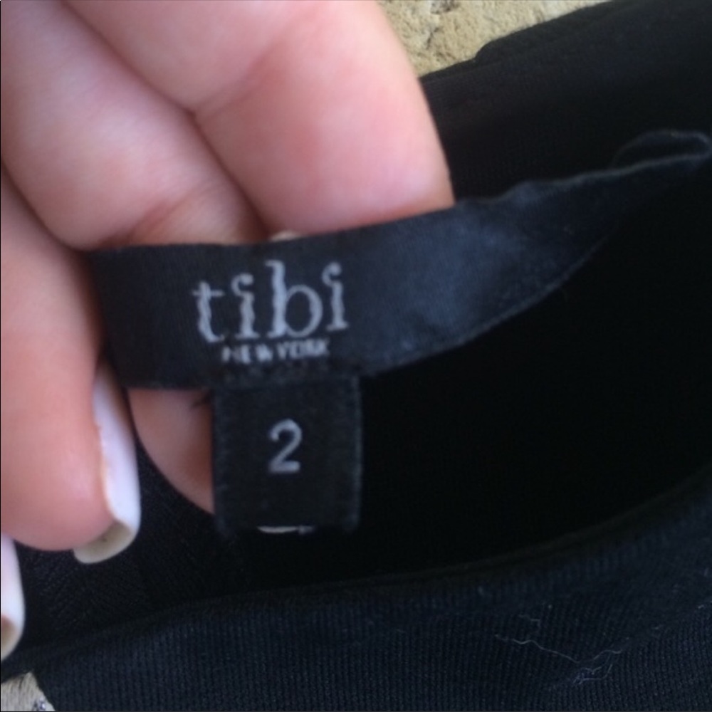 Structured Tibi Leopard Top - Picture 2 of 4